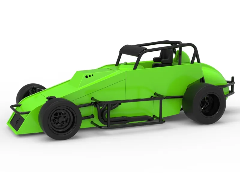 Pavement Silver Crown Car Version 3 Scale 1:25