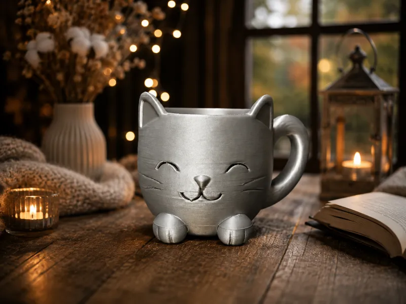 Taza de Gato Adorable – Taza de Gatito Encantadora