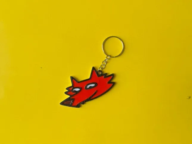 KEYCHAIN COYOTE COSMICO SIMPSONS SIMPSON