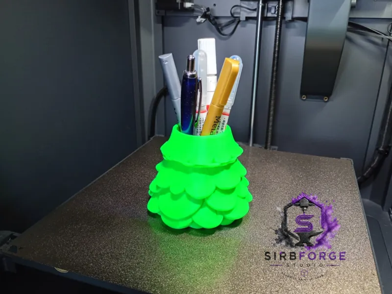 🎄 Portapenne ad Albero di Natale Organizer Festivo da Scrivania