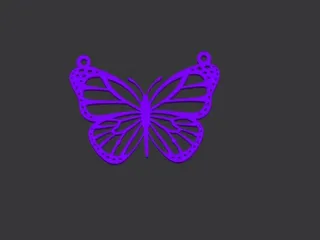 butterfly necklace kinder