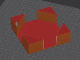 Minimalistic square coaster holder, 100mm
