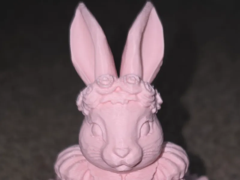 Bunny Easter cake topper