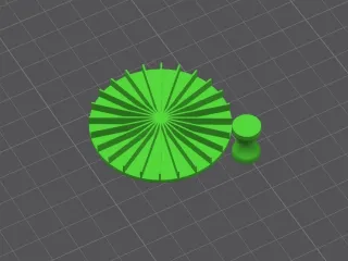 RADIUS CLAY STAMP