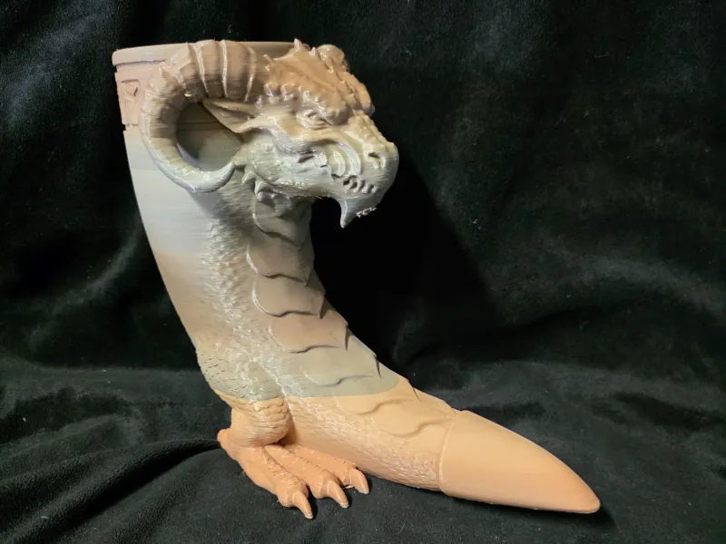 dragon drinking horn 6