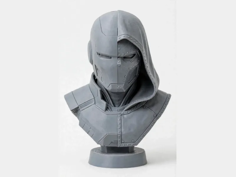Iron Doom Split Bust: Epic Iron Man vs Doctor Doom Fusion