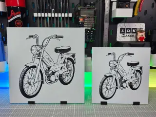 Peugeot 103SP - Hueforge - 3 Colors