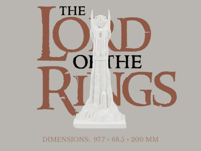 Barad-dûr - Yüzüklerin Efendisi 3D Modeli