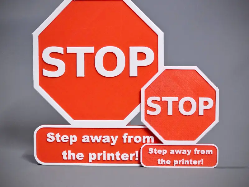 STOP - Step Away!