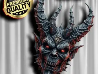 Monster Devil Skull