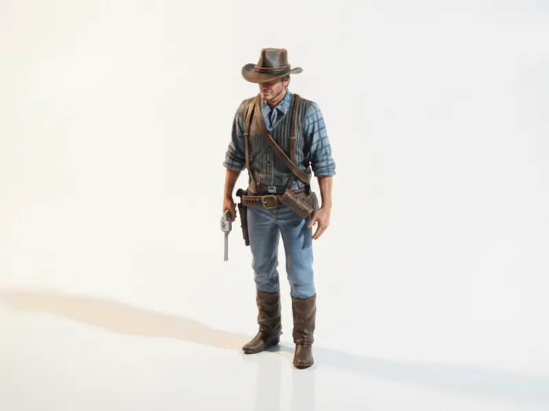 Arthur Morgan Figurine Gaming Collectible 3D Printable