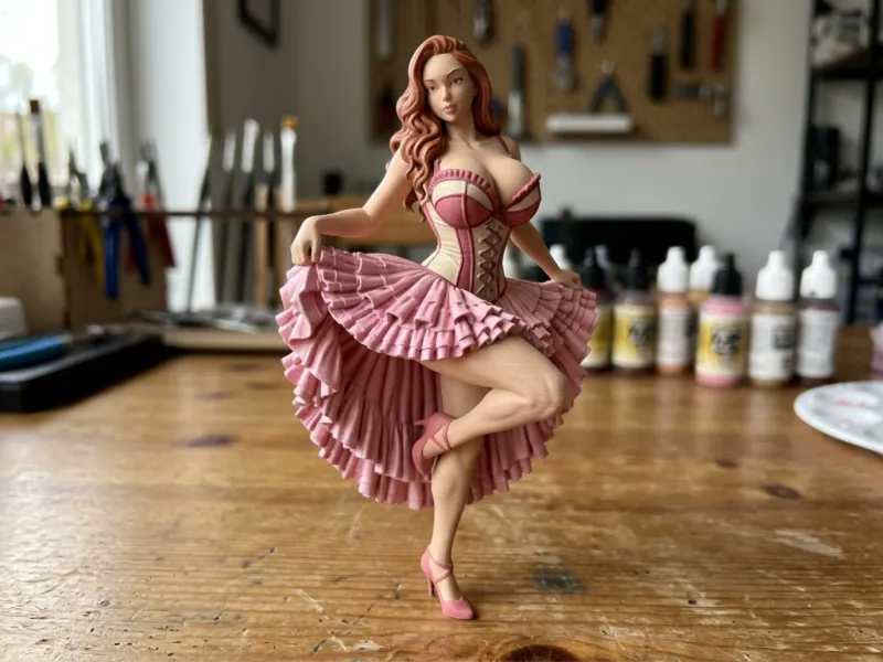 Sexy Can-Can Dancer - Saloon