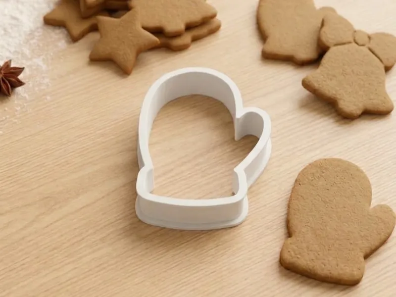 Cortador de Biscoitos em Forma de Luva de Natal