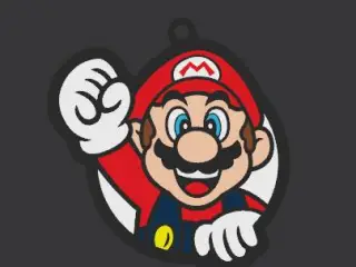 Keychain Super Mario