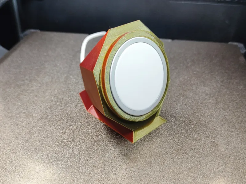 Geometrische MagSafe-opladerstandaard | Moderne telefoonhouder voor op het bureau