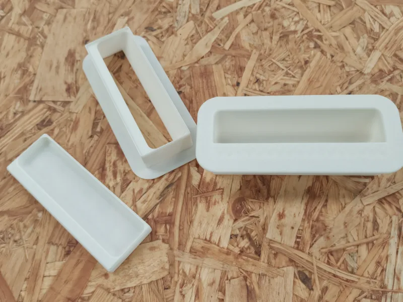 recessed pulls