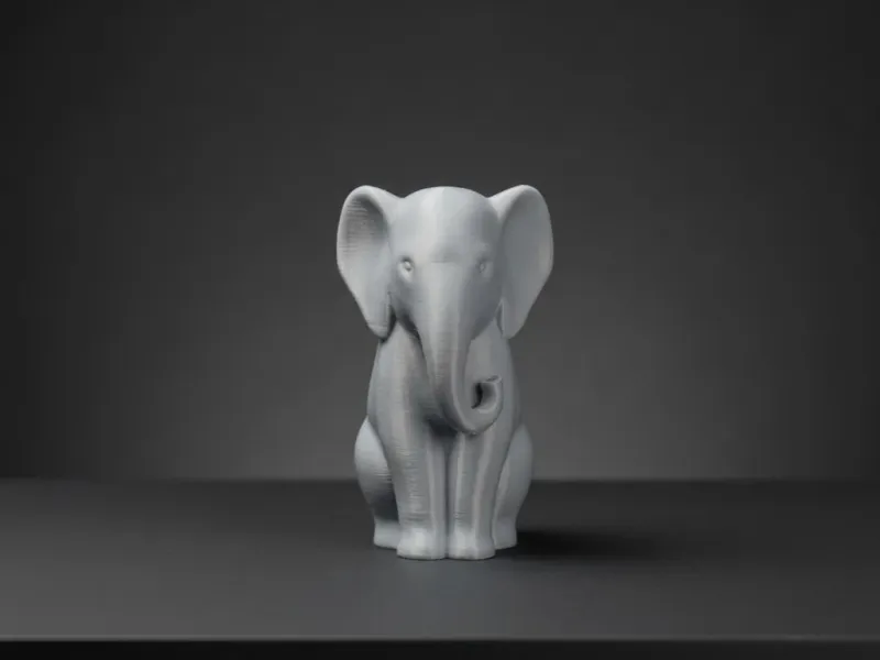 Elefante Sentado - Estatua Decorativa