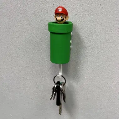SUPER MARIO PIPE KEY HANGER - MARIO-0