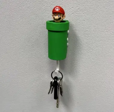 SUPER MARIO PIPE KEY HANGER - MARIO-0