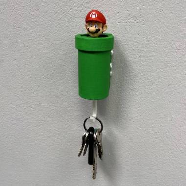 SUPER MARIO PIPE KEY HANGER - MARIO-0