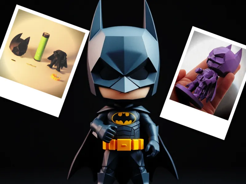 Mini Batman Split Model