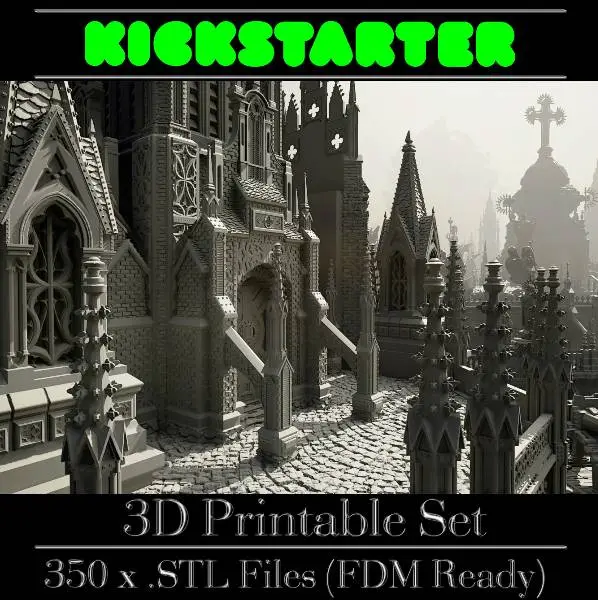 GrimDark Terrain (Essential Pack) (Free Sample) Kickstarter-7