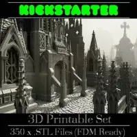 GrimDark Terrain (Essential Pack) (Free Sample) Kickstarter-7