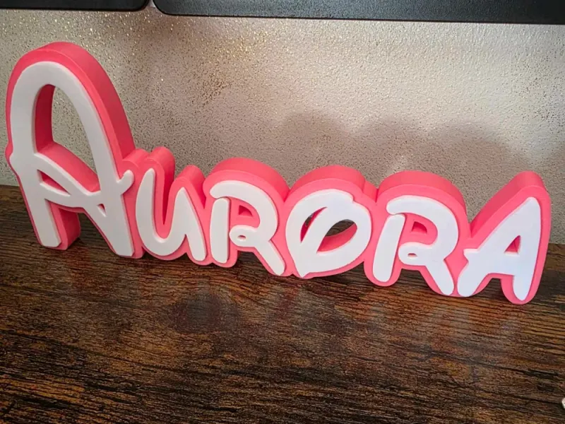Aurora Disney nome decorativo