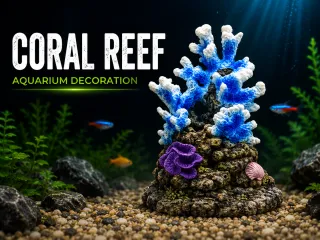Coral Aquarium Decoration