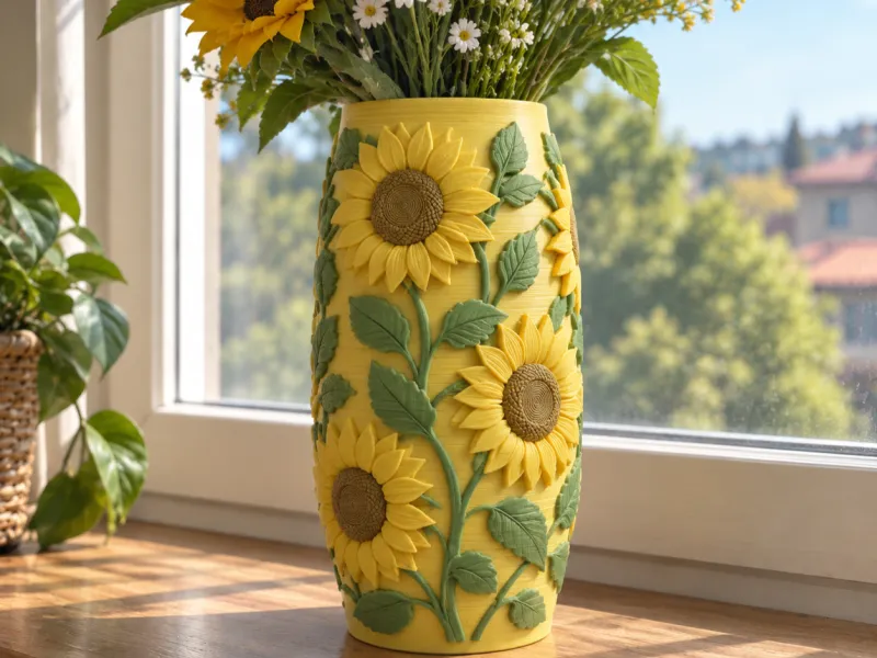 Sonnenblumenvase
