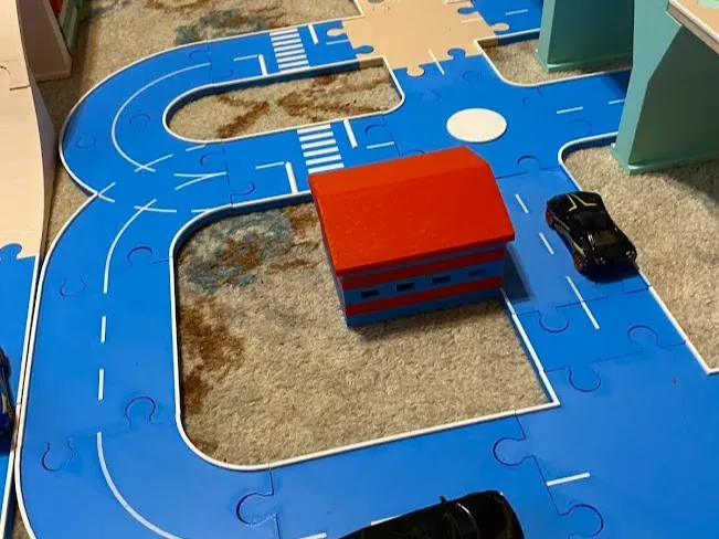 Kubko car-part7 / intersection - 2 turns