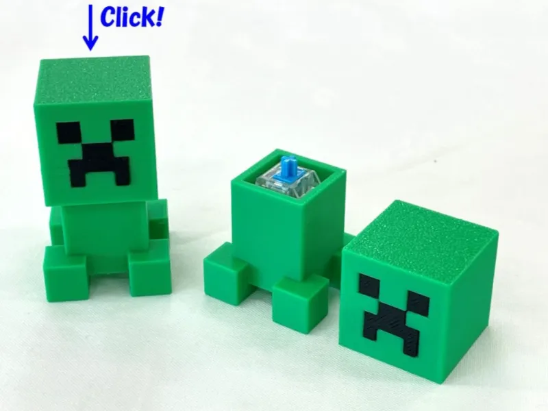 Кликер Крипера из Minecraft (без cfs)