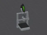 3D Printer keychain-0