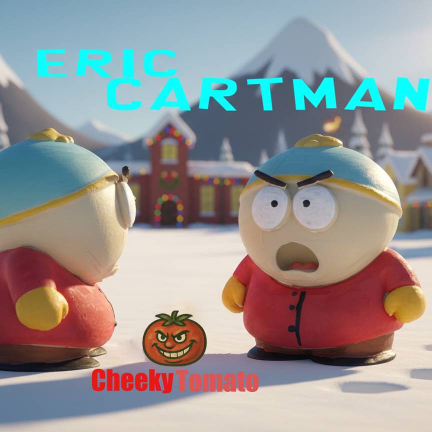 Cartman Character Rigs 3D Printer Files | 3MF File | Cartman – South Park DeskBuddy Figurine ...