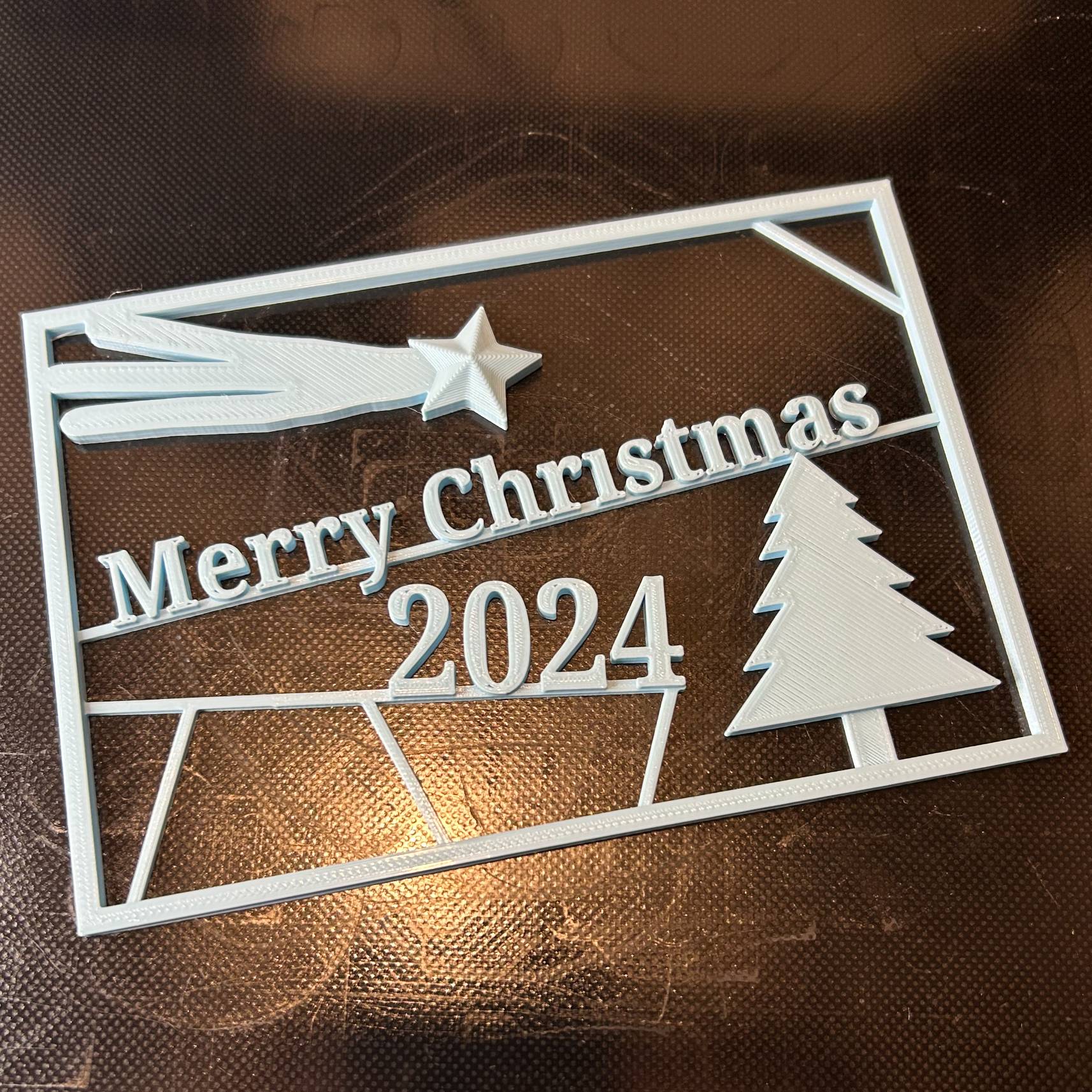 Merry Christmas sign 2025-2028!