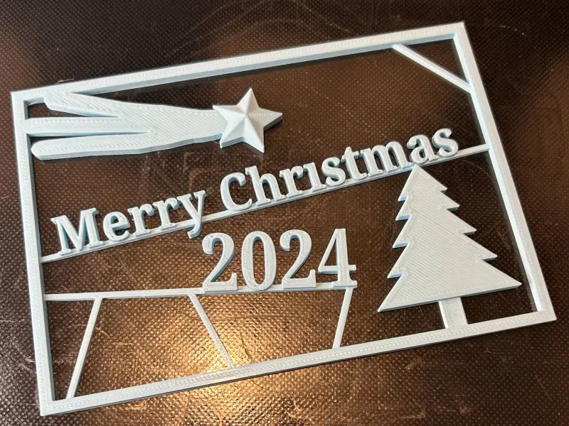 Merry Christmas sign 2025-2028!