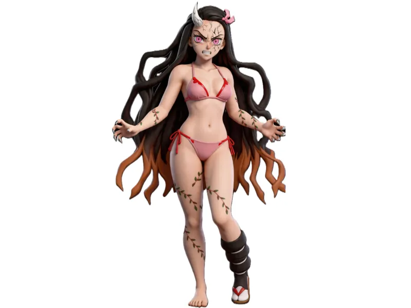 Nezuko en bikini v6