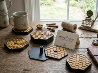 Honeycomb Coaster Set