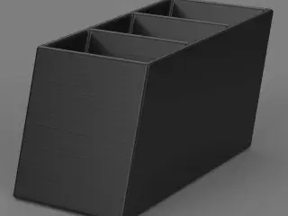 Modern Remote Control Holder for 3 Remotes