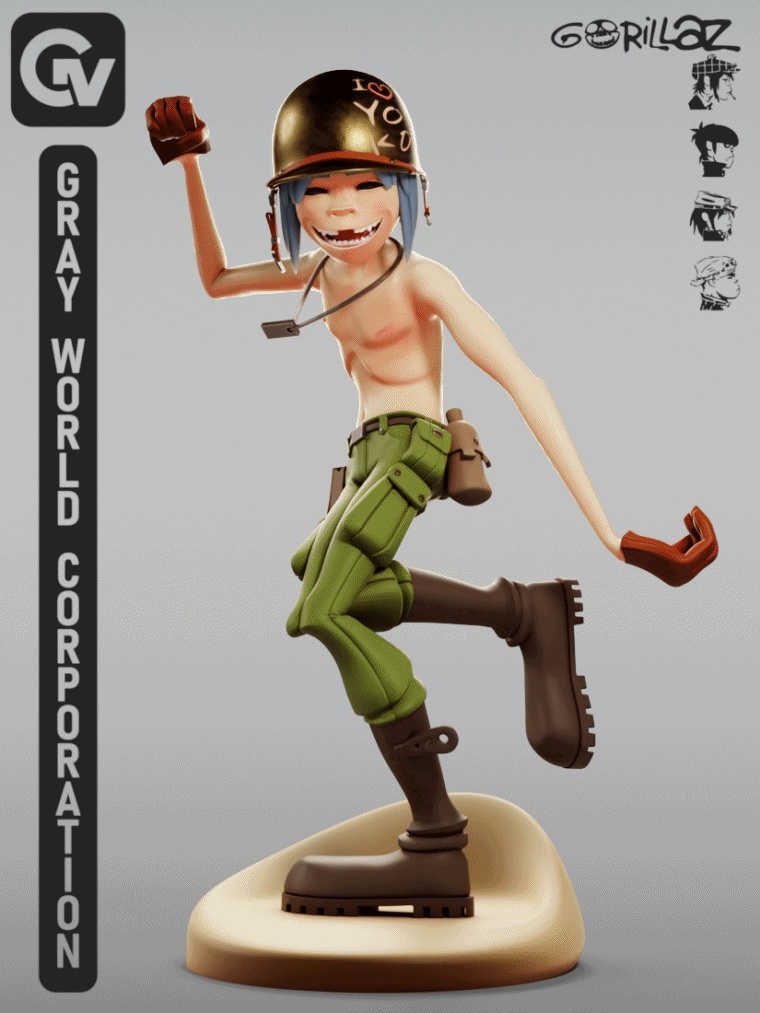2D "Dirty Harry" | Gorillaz