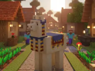 Llama de Minecraft