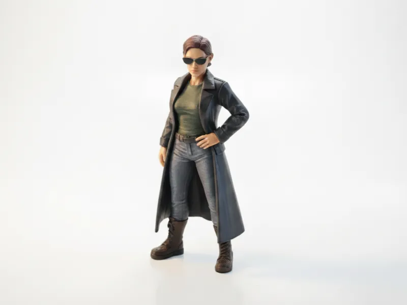 Trinity Matrix Character Figurine 3D Printable