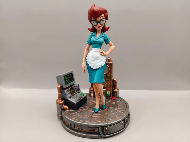 Dexter mom stylized figurine