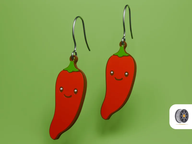 Pimenta Malagueta | Coleção de Brincos de Vegetais | CFS
