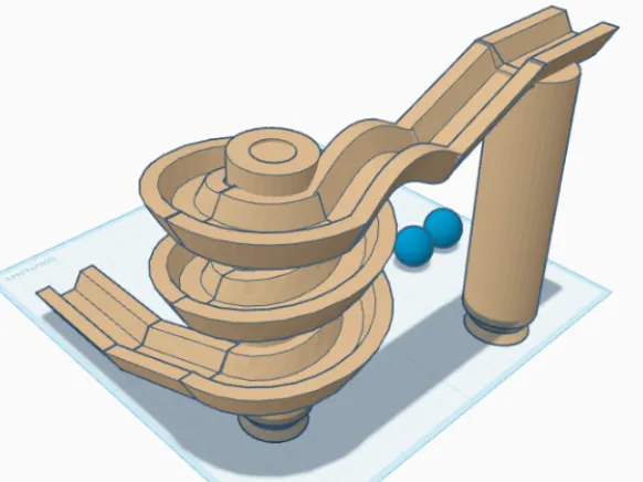 Simple Marble Run