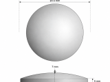 70mm dome circle-0