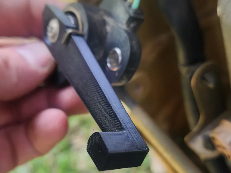 honda trim tilt lever
