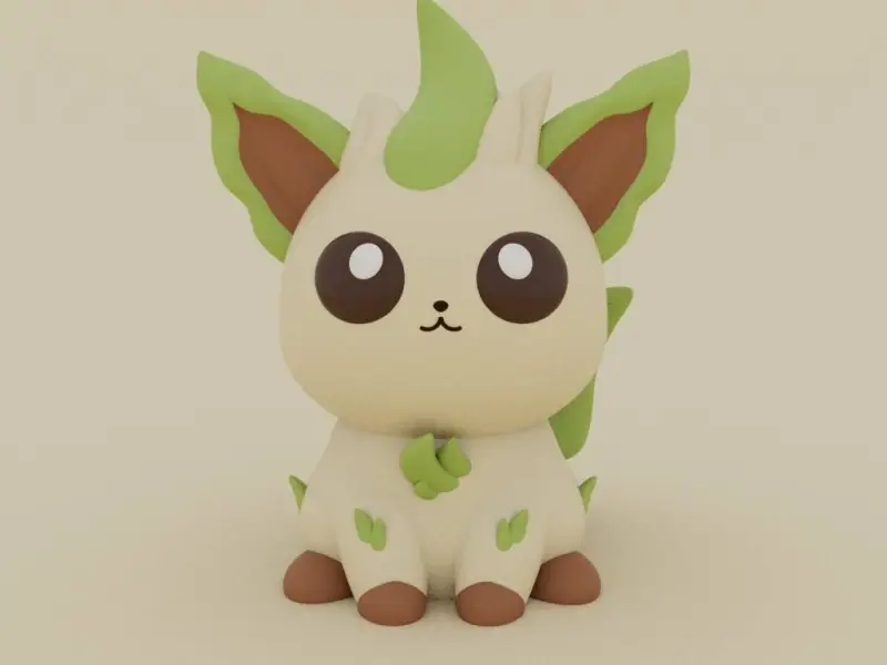 Pokemon - Kawaii Leafeon
