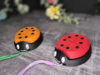 Fidget Clicker Ladybug – Stress Relief & Focus Toy