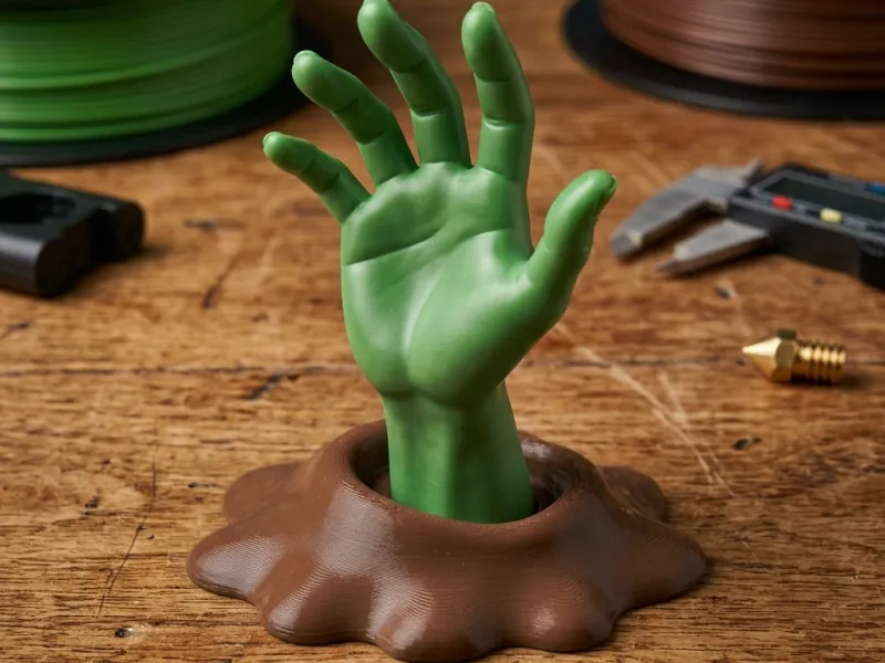 Zombie Hand From the Ground